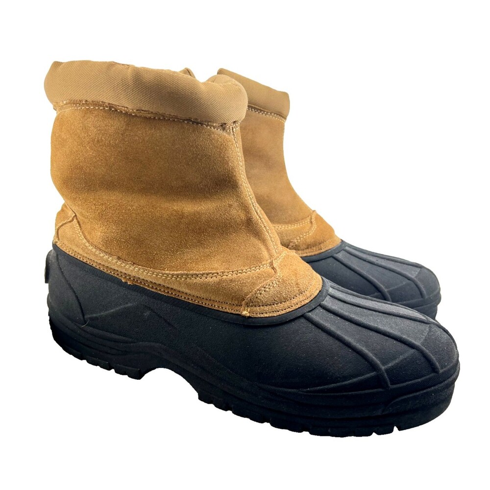 Asics Gel Kayano XI Winter Snow Duck Boots Mens 12 Suede Leather Waterproof RARE